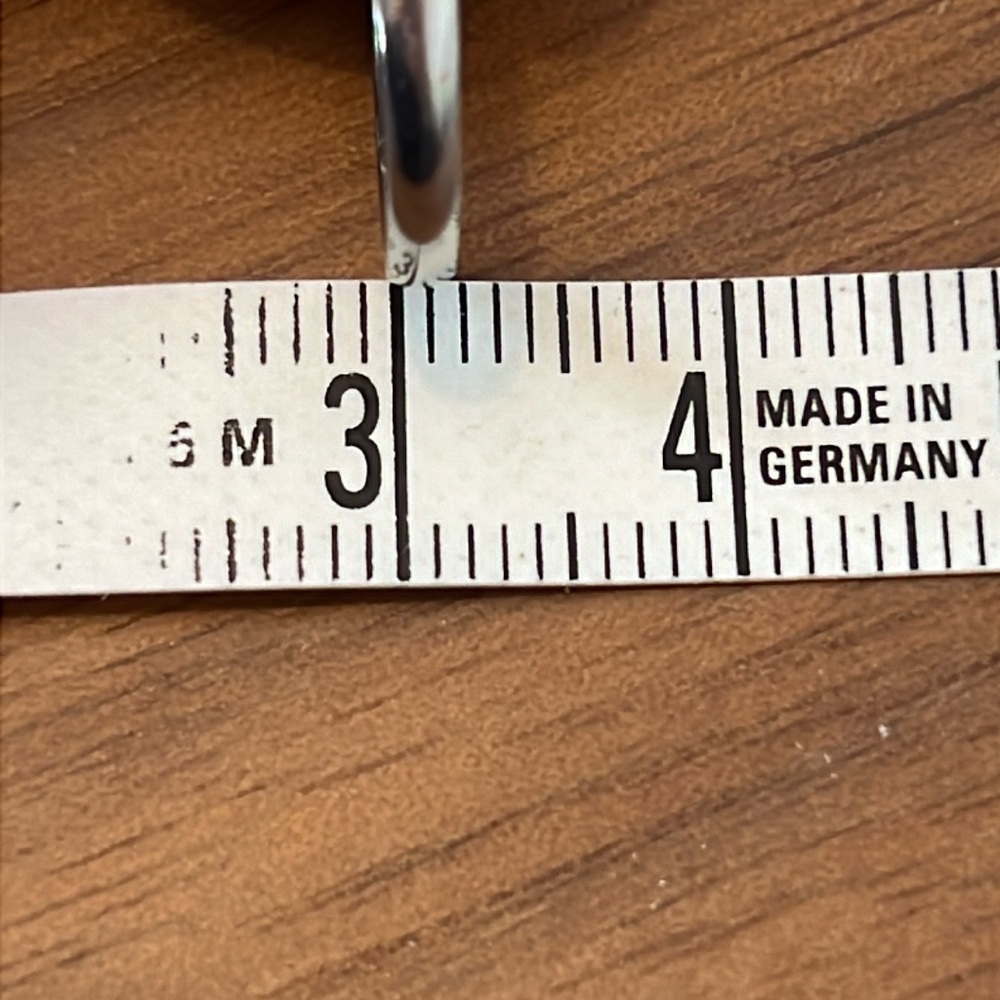 Two Stainless Steel Rings Size 5 - Picture 2 of 3